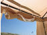 QUICK STAR 2 Seitenteile mit PVC Fenster für Lounge Pavillon Sahara 4x4m Sand