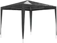 Profi-partyzelt 2,5&times;2,5 M Anthrazit 90 G/m2 Vidaxl