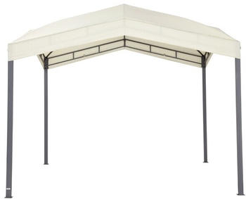 Test Rite Tepro Tepro Pavillon Gestell Marabo 300x300 cm ohne Bespannung/Dach anthrazit