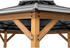 Sunway Sunjoy Gazebo Eggi 395 x 395 cm anthrazit