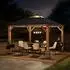 Sunway Sunjoy Gazebo Pirin 393 x 335 cm anthrazit