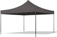 TOOLPORT Faltzelt Partyzelt 4x4m - ohne Seitenteile Premium Dach Faltpavillon