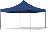 TOOLPORT Faltzelt Partyzelt 4x4m - ohne Seitenteile Premium Dach Faltpavillon