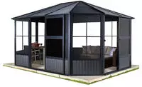 Sojag Pavillon "Charleston 12x15" Wintergarten, BxT: 489x384 cm
