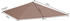 QUICK STAR Ersatzdach 3x3m Stil Pavillon Taupe