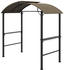 Outsunny BBQ Grillpavillon mit Haken Stahl bronze