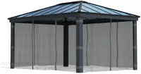 Palram - Canopia Pavillonseitenteil "Dallas" Insektenschutznetz Dallas 212 x 440