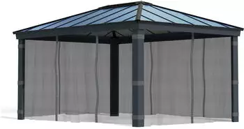 Palram Dallas 4900 488 x 364 cm mit Moskitonetz