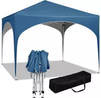 Woltu Pavillon Pop-up Wasserdichter Faltpavillon Sonnenschutz Event Gazebo