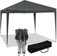 Woltu Pavillon Pop-up Wasserdichter Sonnenschutz Terrasse Festival Pagodenzelt 3 X 3