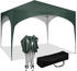 Woltu Pavillon Pop-Up 3x3m grün
