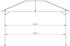 QUICK STAR Metall Garten Pavillon Nizza 3x4m Grau