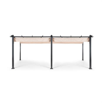 Blumfeldt Pantheon Rust 3 x 6 m balck/beige