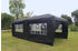 Kronenburg Faltpavillon 3 x 6 m mit 6 Seiten schwarz