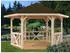Palmako Holzpavillon Betty BxT: 423x423 cm hellbraun