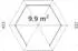 Palmako Holzpavillon Betty BxT: 423x423 cm hellbraun