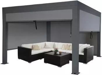 Heute Wohnen Pergola HWC-L46 mit Seitenwand