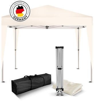 Kronenburg Faltpavillon 2x2m ohne Seitenteile champagner