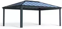 Palram - Canopia Pavillon "Dallas" 611,5 x 425,5cm, Anthrazit