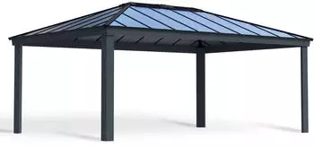 Palram Canopia Dallas Garden Gazebo 306,7x611x425cm Anthrazit