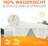 Kronenburg Faltpavillon 3x6m wasserdicht mit 6 Seitenteilen champagner