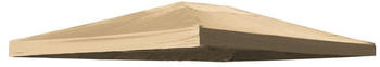 QUICK STAR Ersatzdach f&uuml;r Bl&auml;tter Pavillon 3x4m Sand