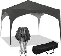 Woltu Pavillon Pop-up Wasserdichter Faltpavillon Sonnenschutz Event Gazebo