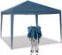 Woltu Pavillon Pop-Up Oxford Metallrahmen 3x3 m Blau (PVL0002bl)