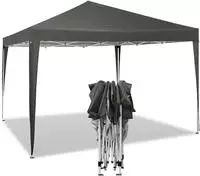 Woltu Pavillon Pop-up Wasserdichter Faltpavillon Sonnenschutz Event Pavillon