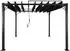 Mendler Lamellen-Pavillon 3 x 3 m anthrazit/grau