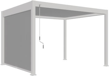 Weide Sonnenrollo für Pergola 360 cm weiß