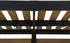 Sunway Sunjoy Stahl-Pergola Marao 313 x 191 cm schwarz/braun