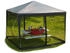 Relaxdays Moskitonetz für 3 x 3 m Pavillon 2 Seitenteile schwarz (10026349)