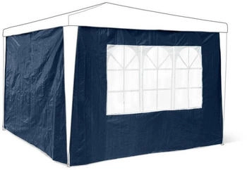 Relaxdays Pavillon-Seitenteile 2er Set 290x190 cm blau