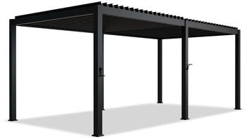 Juskys Tahiti 3x5,9 m Stahl Anthrazit