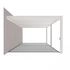 Weide Deluxe Plus Aluminium Pavillon 4 x 6 m weiß