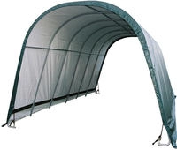 ShelterLogic Folienger&auml;tehaus "Weidezelt, Zeltgarage, Run-In-Shed" Gr&uuml;n,