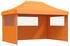 vidaXL Partyzelt faltbar Pop-Up mit 3 Seitenteilen orange