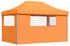 vidaXL Partyzelt faltbar Pop-Up mit 3 Seitenteilen orange