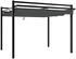 vidaXL Gartenpavillon mit ausziehbarem Dach anthrazit 3 x 3 m Aluminium