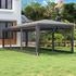vidaXL Partyzelt mit 8 Mesh-Seitenwänden anthrazit 3 x 9 m HDPE