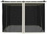 vidaXL Pavillon mit Netzwände creme 3 x 3 m Stahl