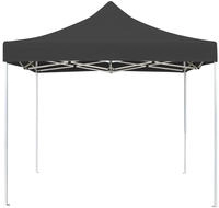 vidaXL Profi-Partyzelt Faltbar Aluminium 3x3 m Anthrazit