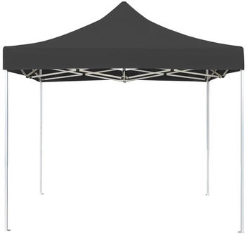 vidaXL Profi-Partyzelt faltbar Aluminium 3 x 3 m anthrazit