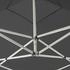 vidaXL Profi-Partyzelt faltbar Aluminium 3 x 3 m anthrazit