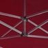 vidaXL Profi-Partyzelt faltbar Aluminium 4,5 x 3 m weißrot