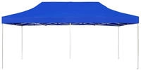vidaXL Profi-Partyzelt Faltbar Aluminium 6x3 m Blau