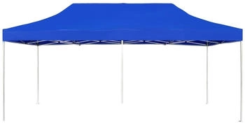 vidaXL Profi-Partyzelt faltbar Aluminium 6 x 3 m blau