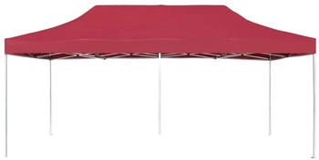 vidaXL Profi-Partyzelt faltbar Aluminium 6 x 3 m weißrot