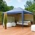 Tronitechnik 24MOVE Pavillon 3 x 3 m UV-Schutz 50+ Wasserdicht & winterfest mit Tasche blau